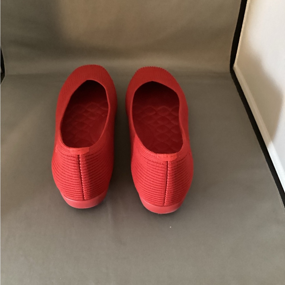 Vivaia Ruby red Square toe flat shoe - image 6